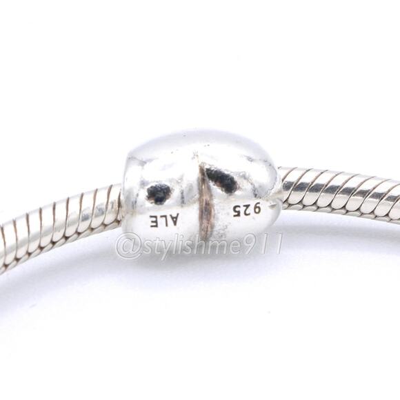 Authentic Pandora Large Smooth Heart Charm - 790137 - Picture 4 of 10